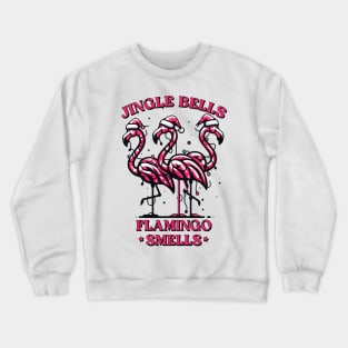 Christmas Flamingo Crewneck Sweatshirt